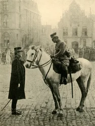 Albert I Belgialainen, Ensimmäinen maailmansota, 1914, c1920.