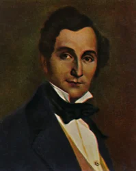 Albert Lortzing 1801-1851. - Souchayn maalaus, 1934.