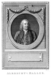 Albrecht von Haller, sveitsiläinen lääkäri ja tiedemies, c1770 c1780