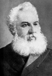 Alexander Graham Bell 1847-1922, skotlantilaissyntyinen amerikkalainen keksijä, 1926
