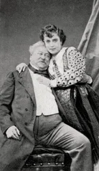 Alexandre Dumas, vanhempi, ranskalainen kirjailija ja näytelmäkirjailija, v. 1865