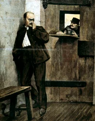 Alfred Dreyfus vankilassa, 1895