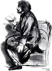 Alfred Tennyson, lst Baron Tennyson 1809-1892, englantilainen runoilija, 1855