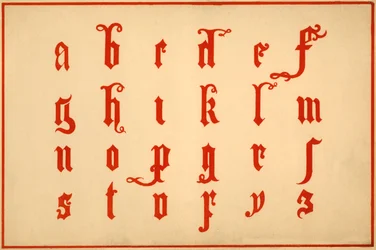 Aakkoset, kirjaimet a-z, pienet kirjaimet
