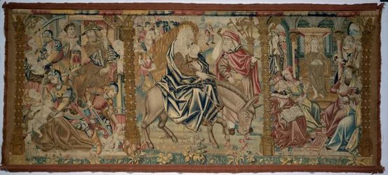 Altar Frontal: Kohtauksia Kristuksen lapsuudesta, n. 1500.