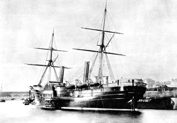Amerikkalainen transatlanttinen höyrylaiva, Arago, 1856