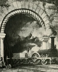 Varhainen laajaraiteinen juna - Great Western Railway, 1930.