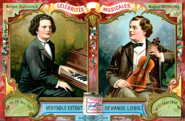 Anton Rubinstein ja August Wilhelmj, 1900