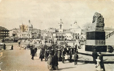 Arbat-aukio, Moskova, Venäjä, 1913