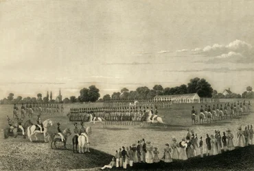Yeomanryn ratsuväen Arundel & Bramber -joukko, 1835.