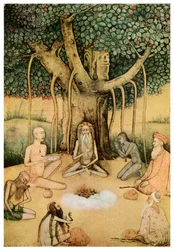 Askeettisuus: Mughal-askeettien ryhmä, 1956