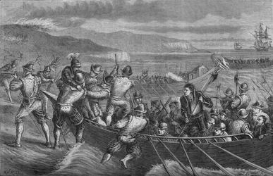 Hyökkäys Wightin saarelle, heinäkuu 1545, c1880