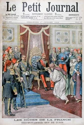 Yleisö Muhammad IV al-Hadi, Tunisin bey, 1904