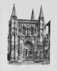 Avignon - Pyhän Pietarin kirkko, vuodelta 1925