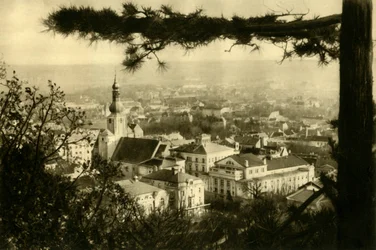 Baden lähellä Wieniä, Ala-Itävalta, vuodelta 1935.