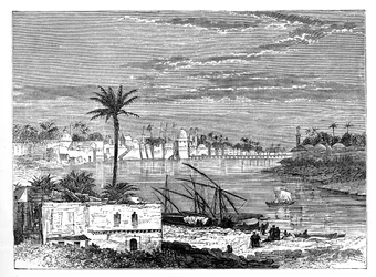 Bagdad, Irak, noin 1890