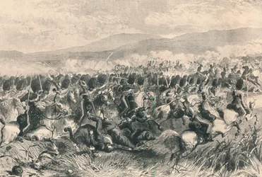 Balaclava, 25. lokakuuta 1854. The Charge of the Scots Greys, 1884