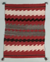Nauhainen matto, c. 1890-1900.