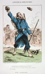 Kansalliskaartin sotapataljoona, Pariisin piiritys, 1870-1871
