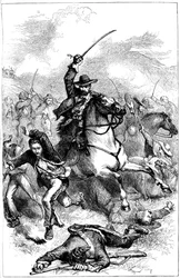 Buena Vistan taistelu, Meksiko, 1847 c1880