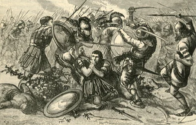 Cunaxan taistelu, 1890.