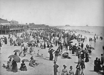 Ranta Atlantic Cityssä, New Jerseyssä, vuonna 1897.