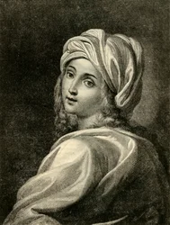 Beatrice Cenci Guido Renin maalauksen jälkeen, 1882.
