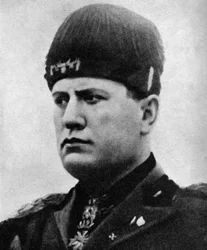 Benito Mussolini 1883-1945, Italian fasistinen diktaattori, 1922 1936
