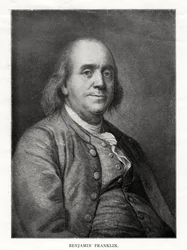 Benjamin Franklin, amerikkalainen valtiomies, kirjailija ja tiedemies, 1900-luku