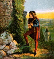Blondi Richardsin vankilassa, 1100-luku, n. 1850