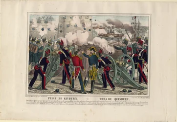Kinburnin pommitus, 1855