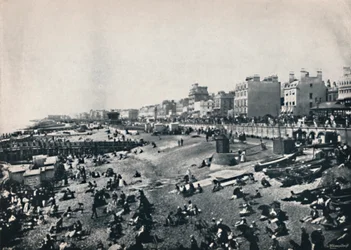 Brighton - Pitkä ranta-alue, 1895