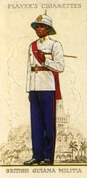Brittiläisen Guyanan miliisi, 1936.