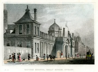 British Museum, Great Russell Street, Lontoo, 1800-luku