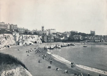 Broadstairs - Yleinen näkymä kallioilta, 1895