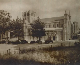 Buckfast Abbey Church, North View, 1800-luvun loppu - 1900-luvun alku