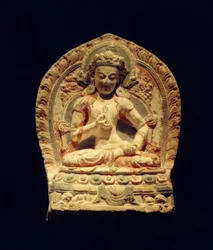 Buddha Vajrasattva / veistos, 1400-1500-luku vuosisadalla