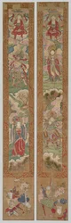 Buddhalainen paneeli, 1300-luku.