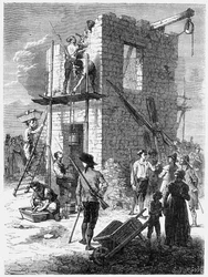 Chappen lennätinaseman rakentaminen, c1793, c1870