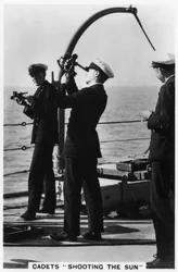 Kadetit ampuvat aurinkoa, Royal Navy College, 1937