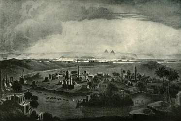 Kairo ja pyramidit, 1800-luvun alku, 1901.