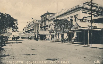 Kalkutta. Government Place East, 1920.