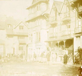 Cantonment, La Panne, Flanderi, Belgia, c1914-c1918