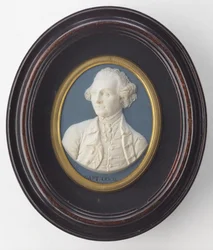 Kapteeni James Cook Wedgwoodin muotokuvamedaljonki, noin 1776