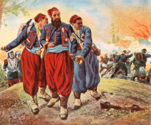 Vangitut turkkilaiset Woerthissa, 6. elokuuta 1870, 1936.