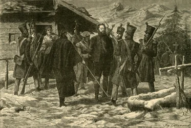 Andrew Hoferin vangitseminen 1810, 1890.