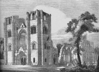 Elginin katedraali, 1845