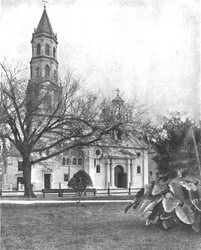 Cathedral of St. Augustine, Florida, USA, 1900.