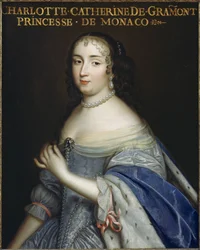 Catherine Charlotte de Gramont 1638-1678, Monacon prinsessa ja Valentinois