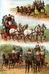 Juhlitut joukkueet puistossa, 1887
